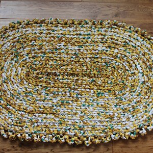 Rag Rug, Yellow 26