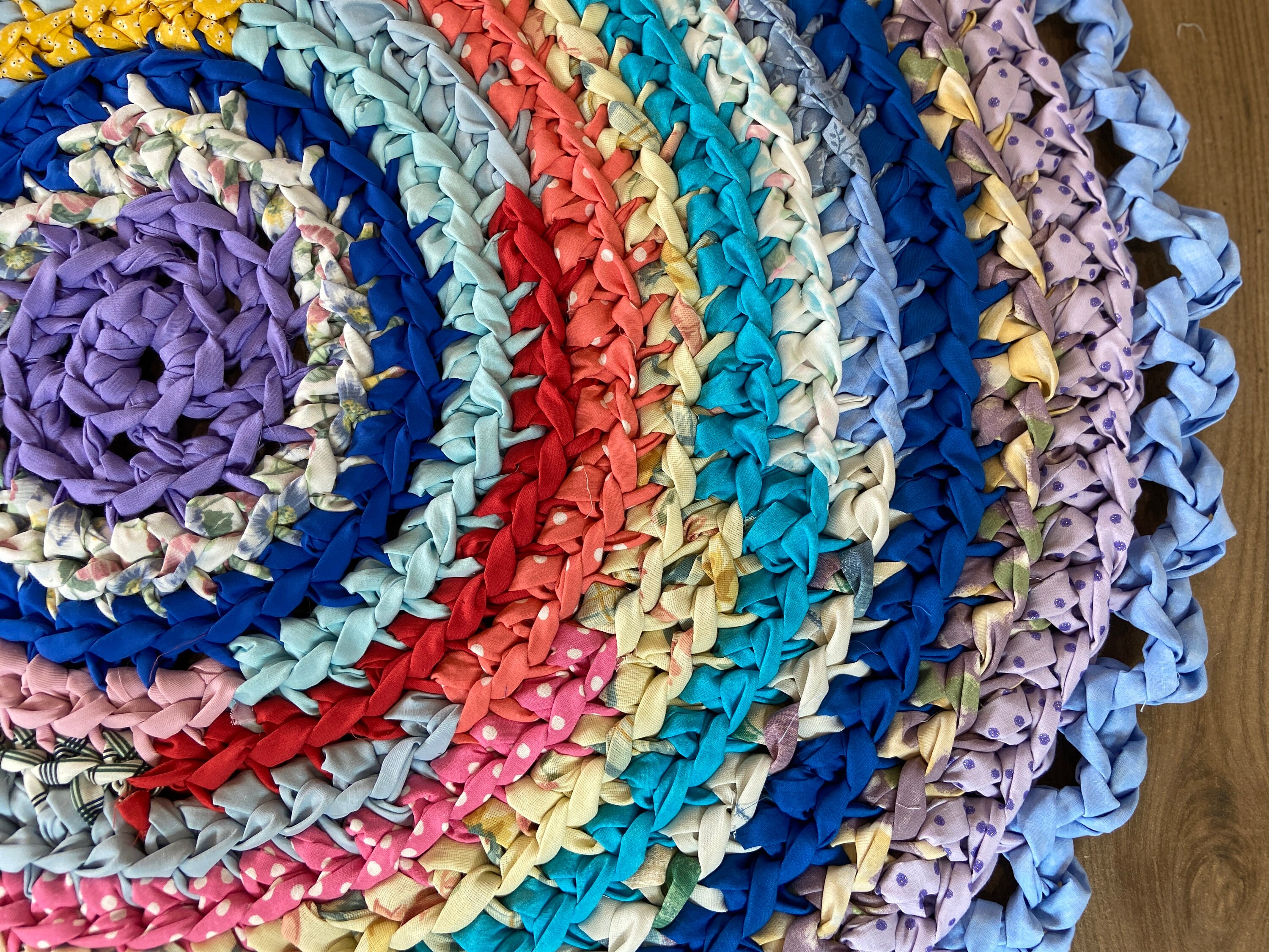 Rag Rug, Multicolored 30.5