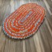 Orange Rag Rug, 27