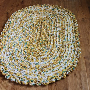 Rag Rug, Yellow 26