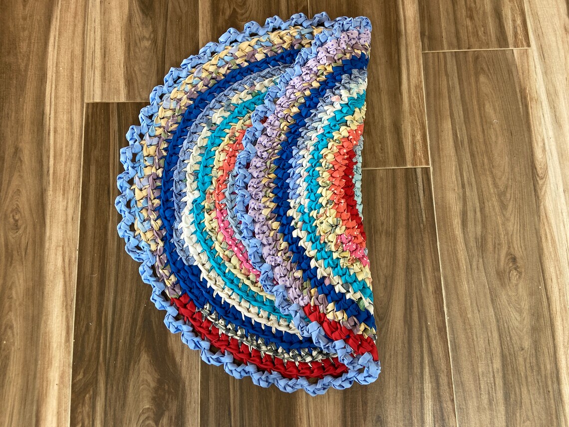 Rag Rug, Multicolored 30.5