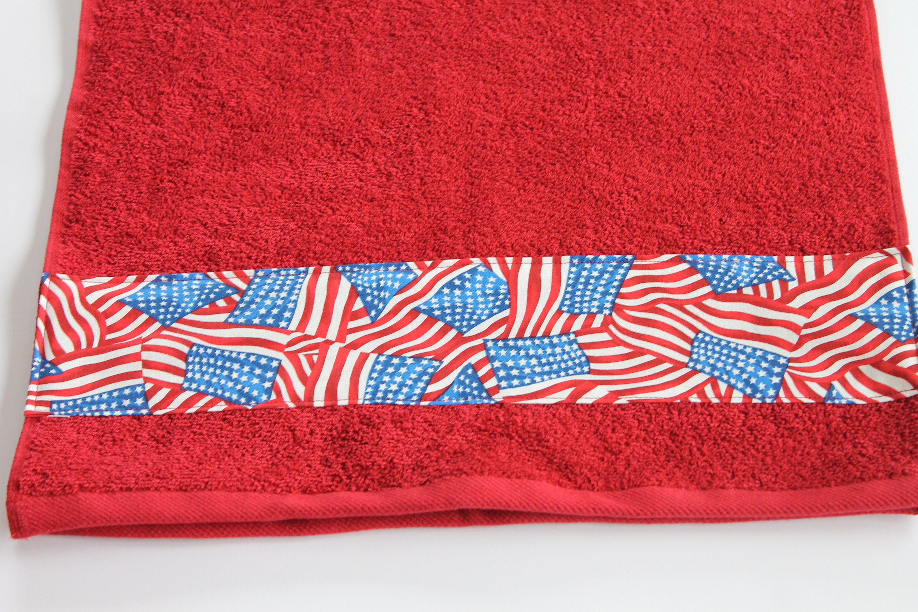 4th of July Towel Independence Day Decor Red White Blue - Etsy Singapore