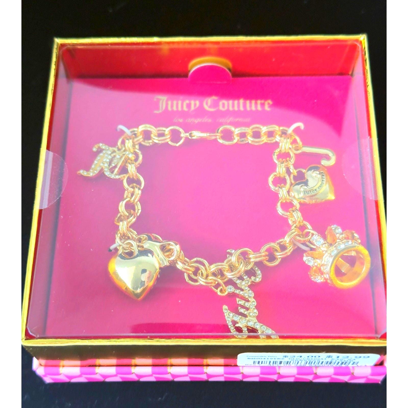Juicy couture charm bracelet - Etsy 日本