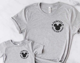 Mickey Princess Protection Agency Shirt, Mickey Shirt, Disney Family Shirt, Disney World, Disneyland Shirts