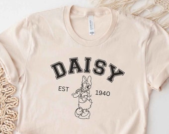 Classic Daisy Duck Shirt, Retro Minnie Mickey Donald Daisy Goofy Pluto Vintage Shirt, Disneyland Shirt, Disney World Shirt
