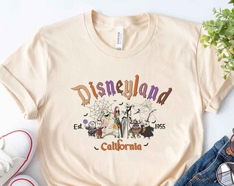 Disneyland Halloween T-shirt, Nightmare Before Christmas, Mickey's Not So Scary Halloween, Disney Halloween Shirts