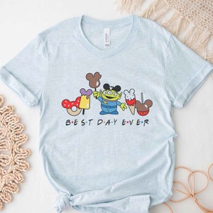 Toy Story Alien Best Day Ever Shirt, Alien Mickey Ears Disney Snacks Shirt Disneyland World Family Shirts Youth Adult Toddler Sizes