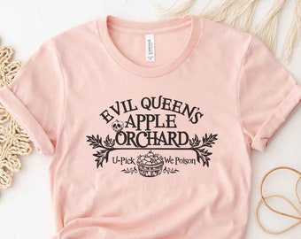 Evil Queen's Apple Orchard Shirt, Disney Snow White, Disney Princess, Disney Villain, Disney World Shirt, Disneyland Shirt