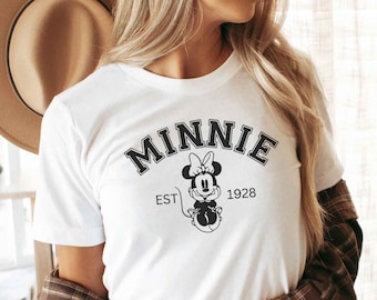 Classic Minnie Mouse Shirts, Retro Minnie Mickey Daisy Donald Goofy Pluto Vintage Shirt, Disneyland Shirt, Disney World Shirt