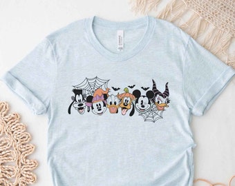 Mickey Friends Halloween T-shirt, Mickey's Not So Scary Halloween, Disneyland, Disney World, Halloween Shirts