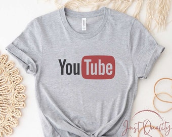 YouTube fan T-shirt  Youth Adult toddler size Tee Shirts