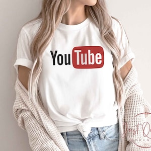 YouTube Fan T-shirt Adult Youth Toddler Tee Shirts and Infant Bodysuits