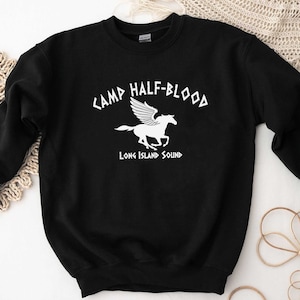 Percy Jackson Half Blood Demigod Sweatshirt, CHB, Camp Half Blood, Percy Jackson, Olympians, Greek Mythology Shirt