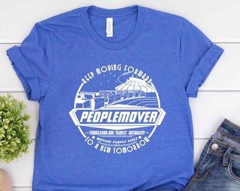 People Mover Shirt, Disney Tomorrowland, Magic Kingdom, Disneyland Shirt, Disney World Shirts