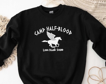 Percy Jackson Half Blood Demigod Sweatshirt, CHB, Camp Half Blood, Percy Jackson, Olympians, Greek Mythology Shirt
