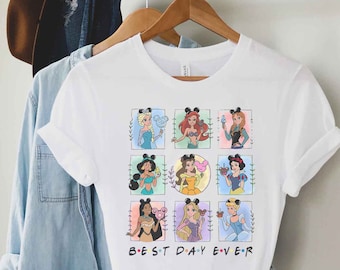 Disney Princesses Best Day Ever Shirt, Disney Snacks, Disneyland, Disney World Princess Shirt Youth Adult Toddler Sizes