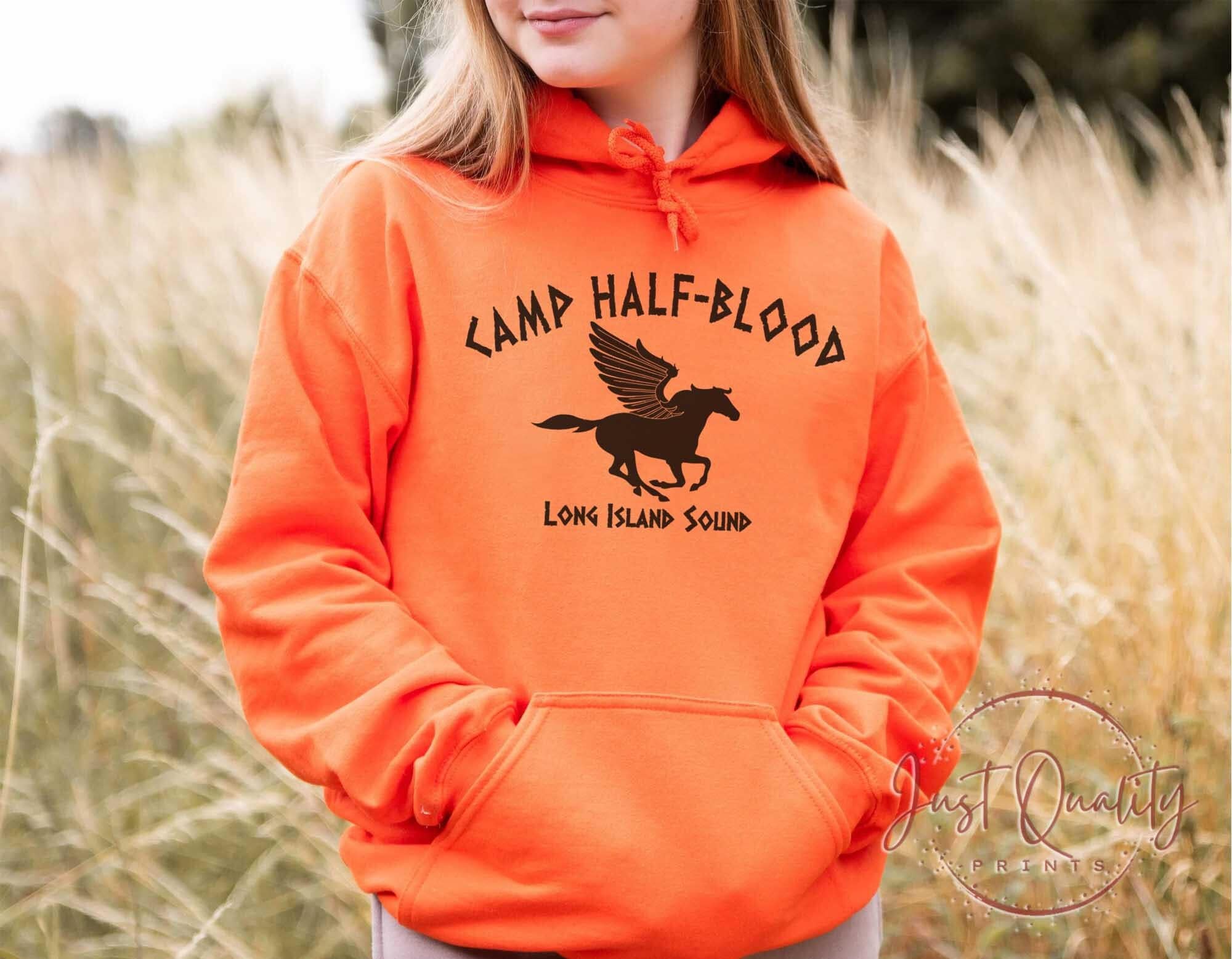  TOOLOUD Camp Half Blood Youth Child Tee - Childrens Half-Blood  T-Shirt : Ropa, Zapatos y Joyería