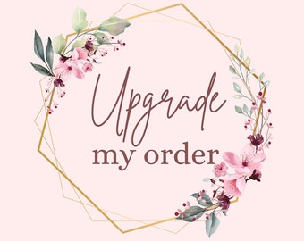 Upgrade mijn bestelling -- Voeg toe