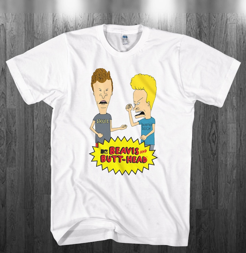 butthead shirt over head