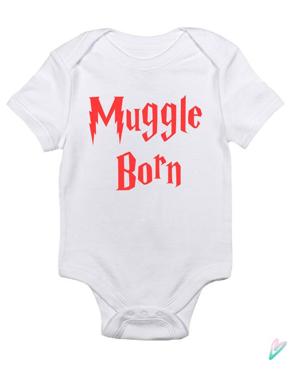 Muggle Born Baby Clothes Infant Bodysuit Jumper Shower Gift | Etsy