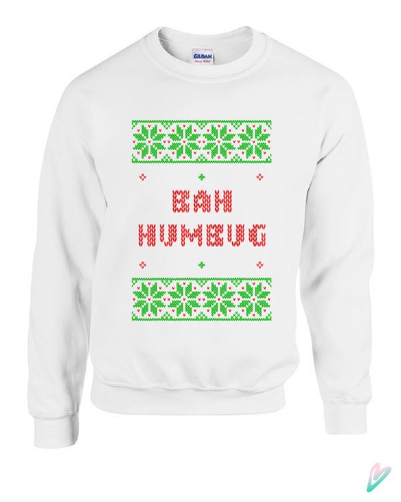 Humbug Green Mens Hoodie Christmas Festive Gift Hooded Pullover Top Hoody