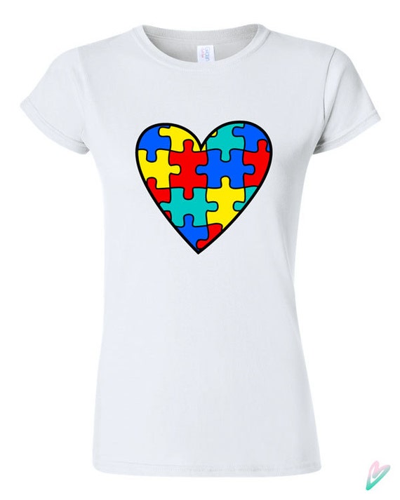 Autismo Conciencia Corazón camiseta camiseta -