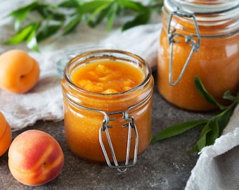 Organic Apricot Jam, Pacific Northwest Fruit
