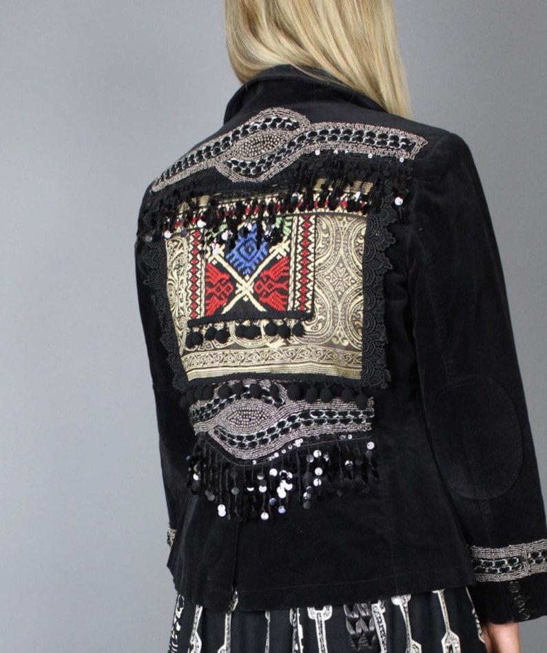 BLACK VELVET JACKET