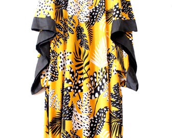 Yellow Garden Kimono / Oversized