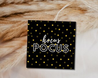 Hocus Pocus Cookie Tag