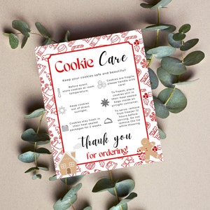 Weihnachten Festliche Freunde Cookie Care Karte