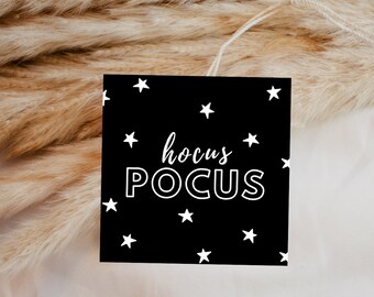 Hocus Pocus Cookie Tag