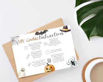 Halloween DIY Cookie Instructions