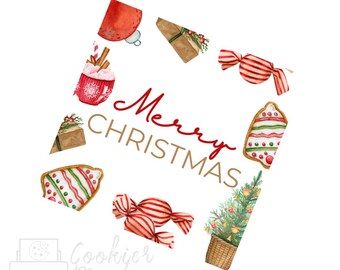 Christmas Sweet Treats Merry Christmas Tag