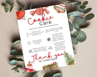 Christmas Sweet Treats Cookie Care Card