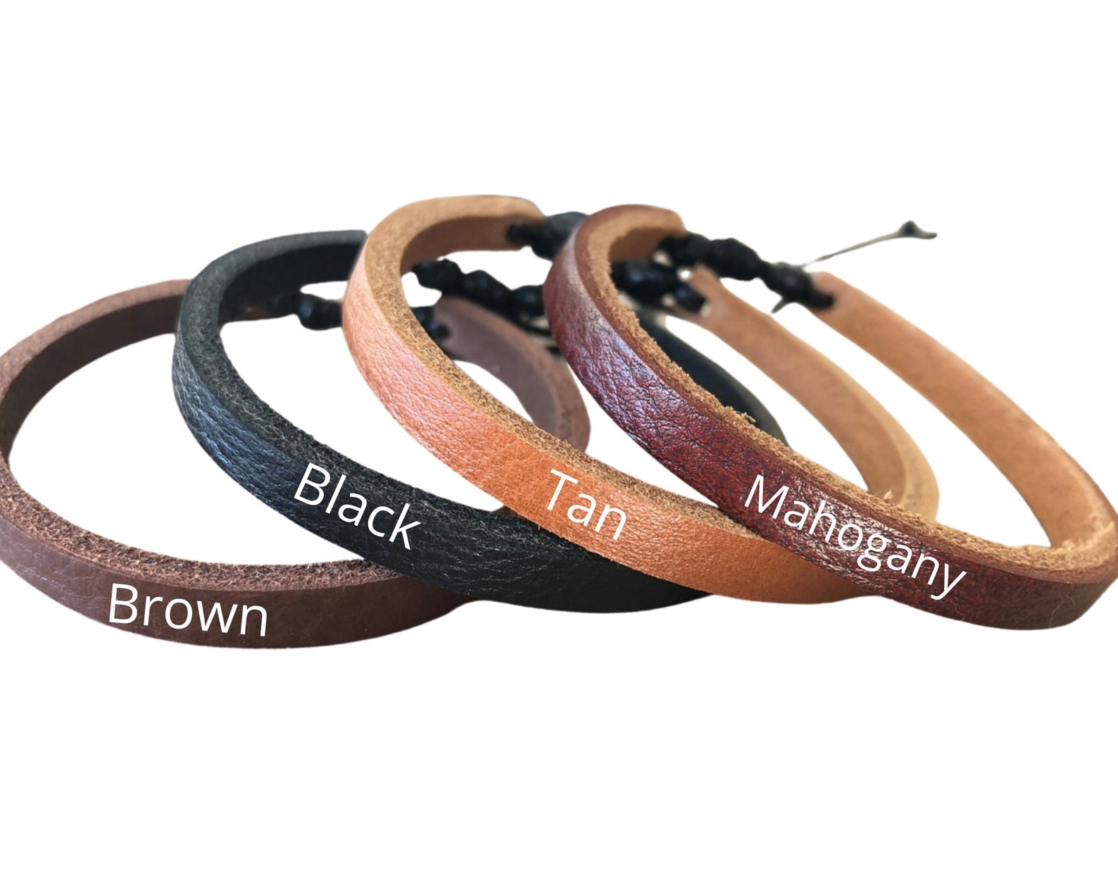 Personalized Leather Bracelets Custom Leather Bracelets Etsy