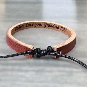 Personalized Leather Bracelets Custom Leather Bracelets Engraved Leather Bracelets Unisex Gifts Couple Bracelets Personalized Leather Gifts