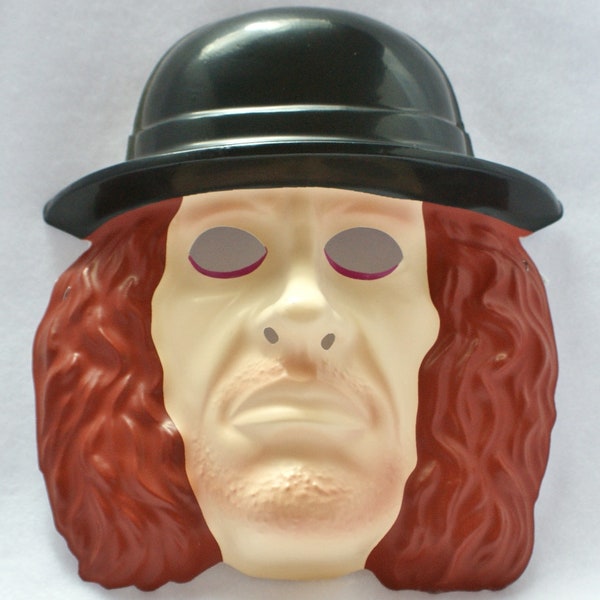 The Undertaker Vintage Halloween Mask WWF WWE Wrestler Wrestling Wrestle