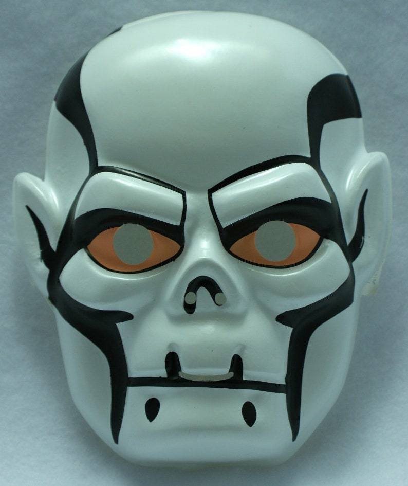 Mighty Max Skull Master Vintage Halloween Mask 1994 Rubies Etsy