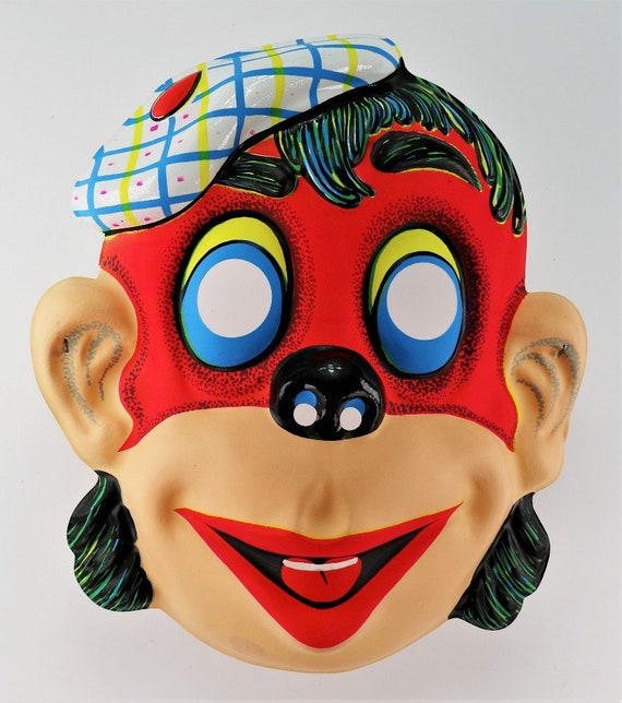 Vintage Funny Clown Red Ape Halloween Costume Mask Monkey - Etsy New Zealand Vintage Funny Clown Red Ape Halloween Costume Mask Monkey - Etsy New Zealand
