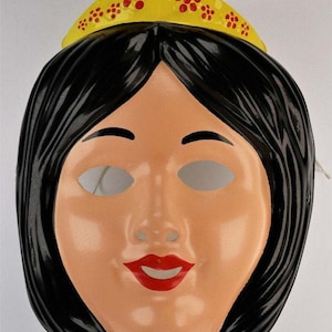 Masque d'Halloween Disney Blanche-Neige vintage Rubis 92 Sept Nains