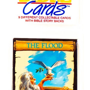 Vintage BC Bibbia Trading Cards ONE Pack Jesus Sunday School Mosè