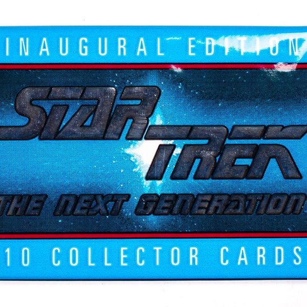 Star Trek The Next Generation Vintage Trading Cards ONE Pack 1992 Picard Data