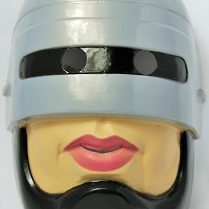 Vintage Robocop  Halloween Mask 1994 Collectible Rare Cesar