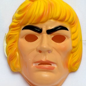 Vintage He-Man Masters of the Universe Ben Cooper Heman Mask 80s Mattel
