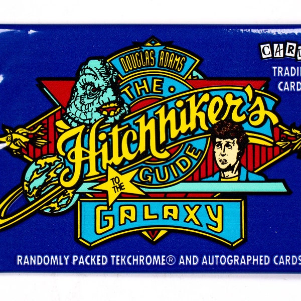 The Hitchhikers Guide to the Galaxy Vintage Trading Cards ONE Pack 1994 Universe