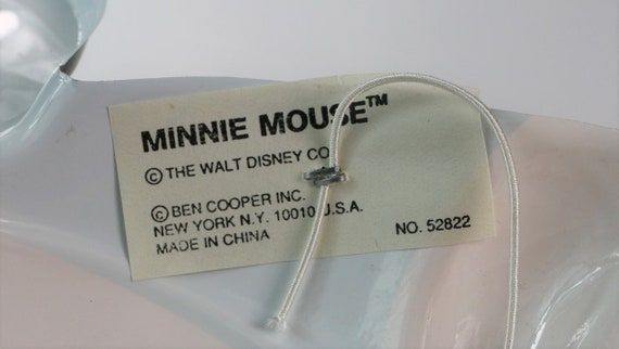 Vintage Walt Disney Minnie Mouse Halloween Mask Mickey Ben Cooper Costumes  ES 