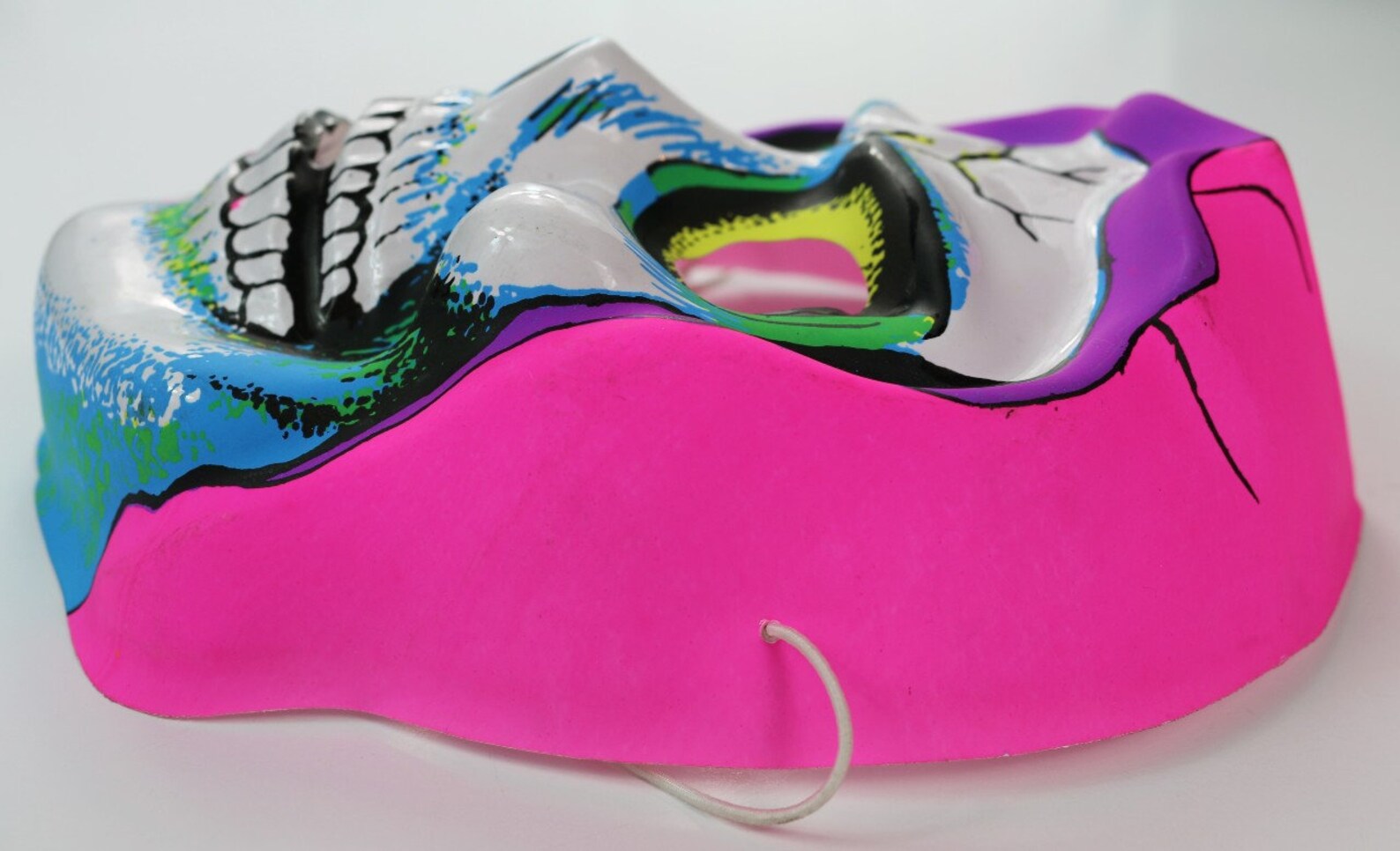 Vintage Death Skeleton Halloween Mask Grim Reaper Skull Etsy