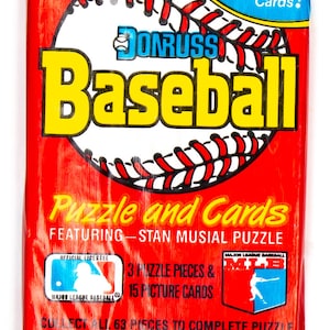 Vintage 1988 Donruss Baseball Cards ONE PACK Wax Pack Bonds Nolan Ryan Glavine RC