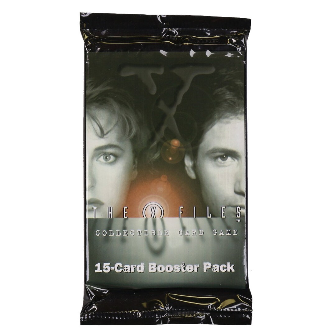 Vintage 1996 Xfiles Collectible Card Game ONE PACK Trading Cards UFO